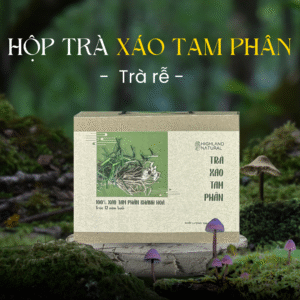 Trà rễ xáo tam phân 100G