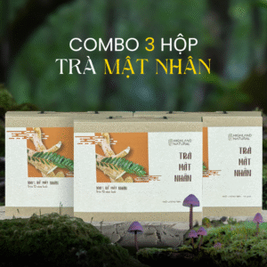 [COMBO 3 HỘP] Trà mật nhân 100G