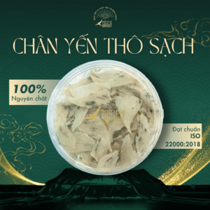 CHÂN YẾN THÔ SẠCH