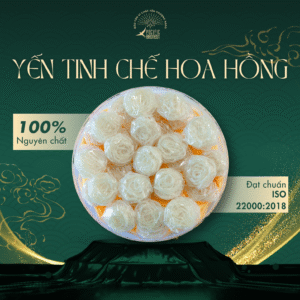 YẾN TINH CHẾ HOA HỒNG